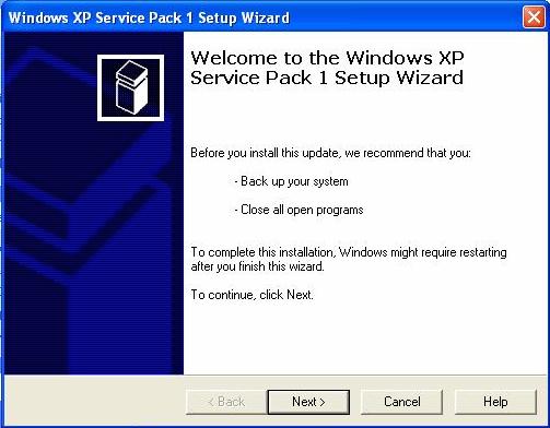 Service Pack 1  Windows Xp -  6