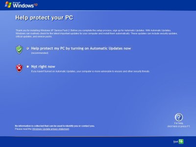 Once Windows has booted up,
